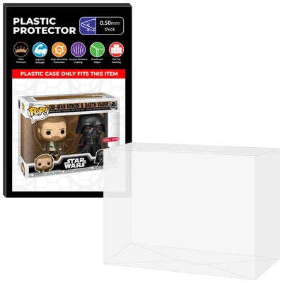 Pop Protector for 2 Pack Obi-Wan Kenobi & Darth Vader Funko Pop