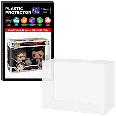 Pop Protector for 2 Pack Office Space Michael Bolton & Samir ECCC Funko Pop