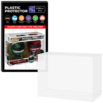 Pop Protector for 2 Pack Rita Repulsa & Zordon Funko Pop