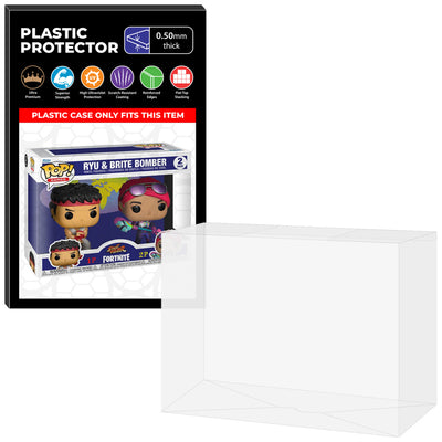 Pop Protector for 2 Pack Hot Ryu & Violent Ken Funko Pop