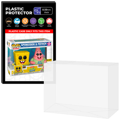 Pop Protector for 2 Pack Spongebob & Patrick Funko Pop