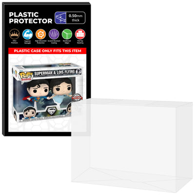 Pop Protector for 2 Pack Superman & Lois Flying Funko Pop