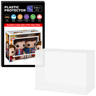 Pop Protector for 2 Pack Supernatural Sam & Dean Funko Pop