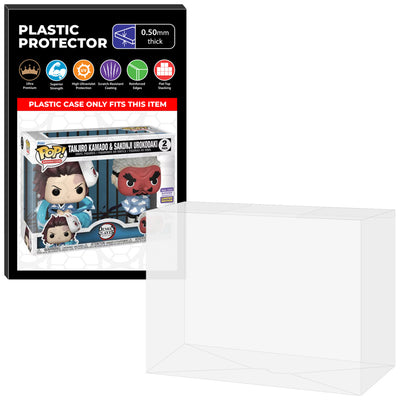 Pop Protector for 2 Pack Tanjiro & Nezuko Funko Pop