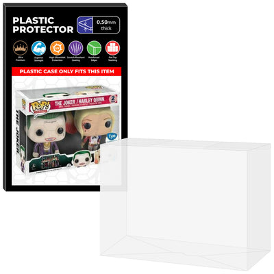 Pop Protector for 2 Pack The Joker & Harley Quinn Metallic Funko Pop