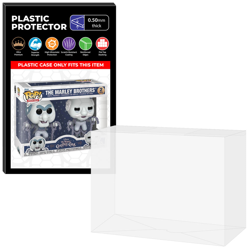 Pop Protector for 2 Pack The Marley Brothers Glow Funko Pop