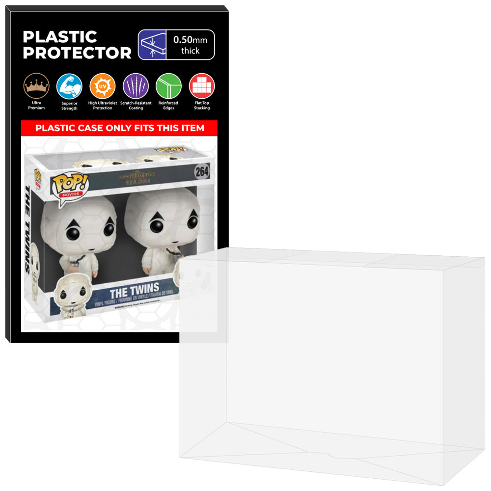 Pop Protector for 2 Pack The Twins #264 Funko Pop