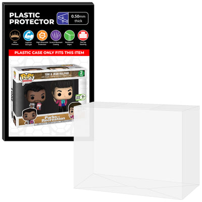 Pop Protector for 2 Pack Tom & Jean-Ralphio ECCC Funko Pop