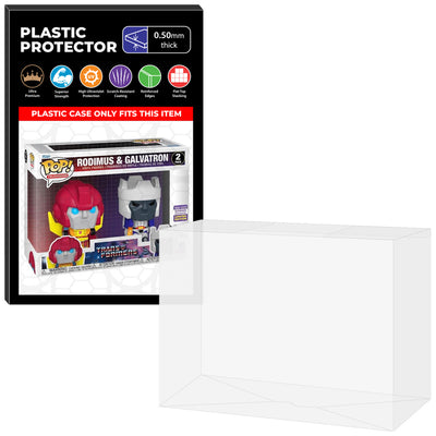 Pop Protector for 2 Pack Rodimus & Galvatron SDCC Funko Pop