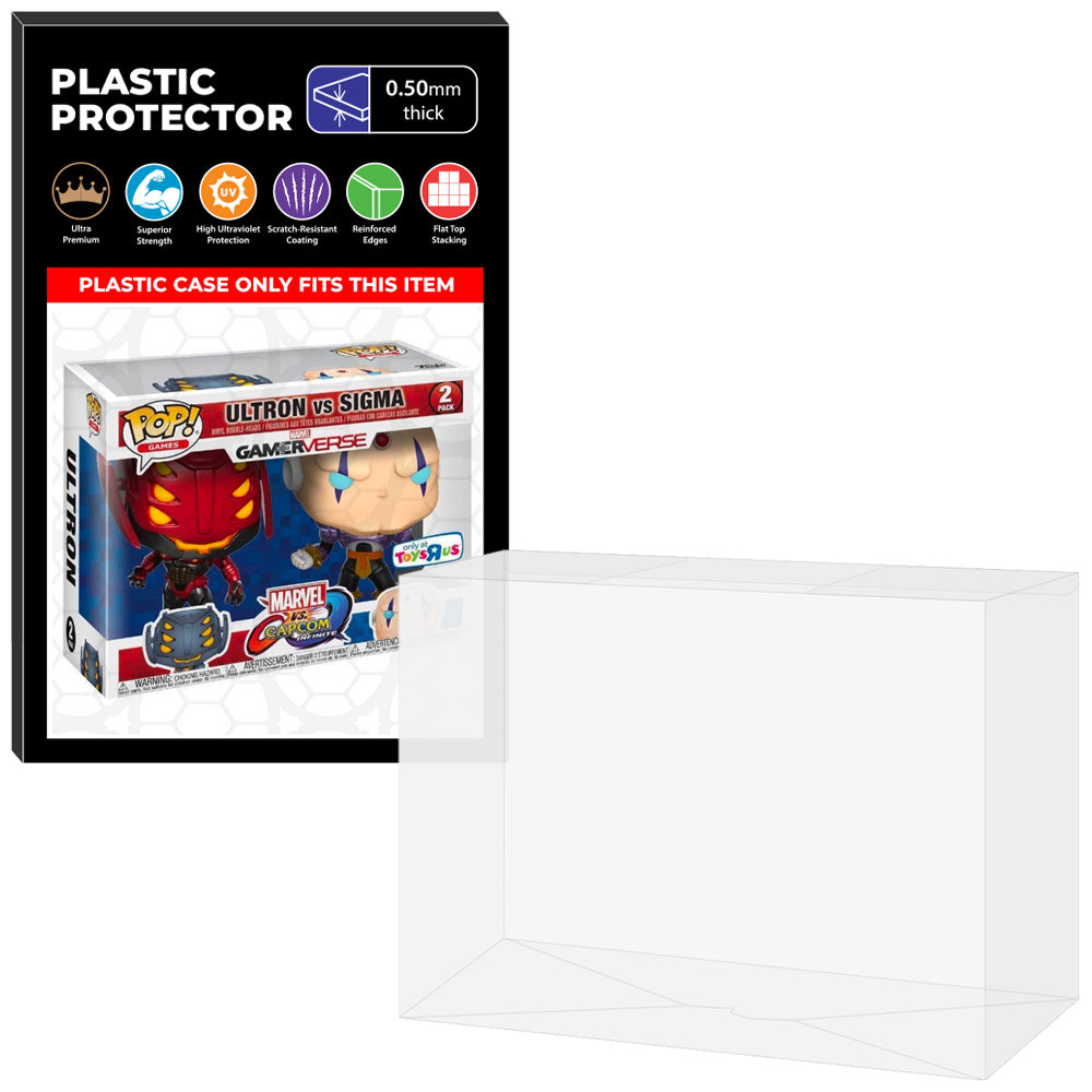 Pop Protector for 2 Pack Ultron vs Sigma Player 2 Funko Pop