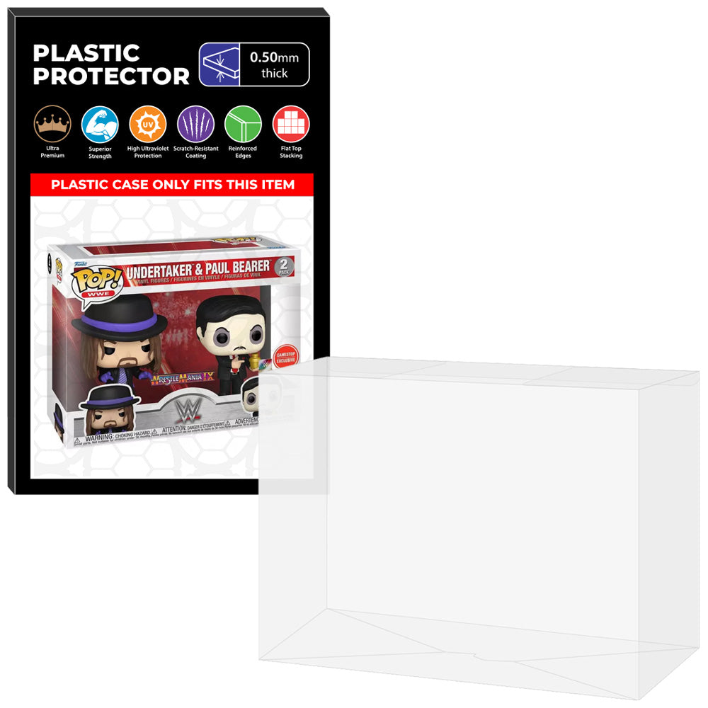 Pop Protector for 2 Pack Undertaker & Paul Bearer Funko Pop