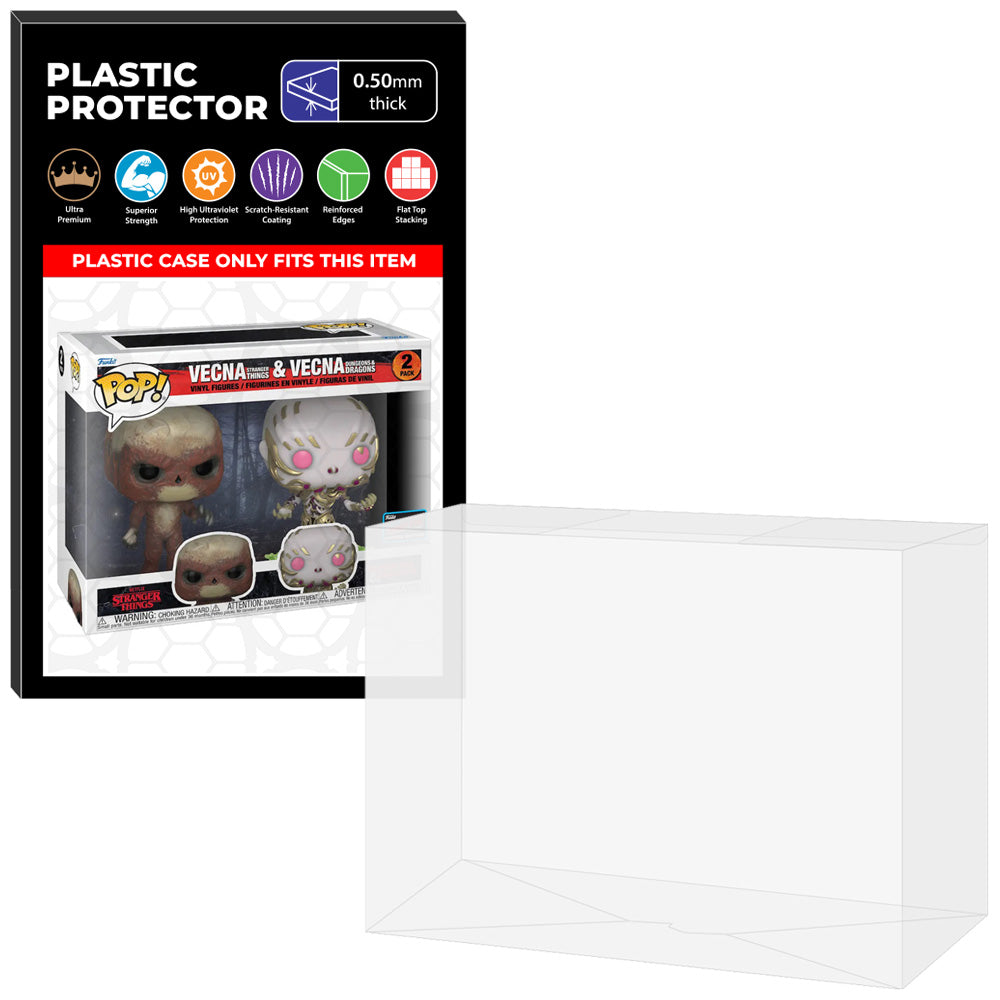 Pop Protector for 2 Pack Vecna Stranger Things & Vecna D&D Funko Pop