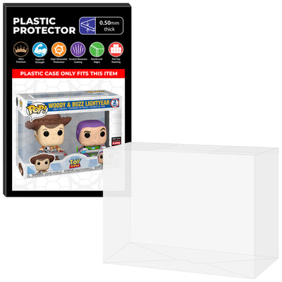 Pop Protector for 2 Pack Woody & Buzz Lightyear C2E2 Expo Funko Pop