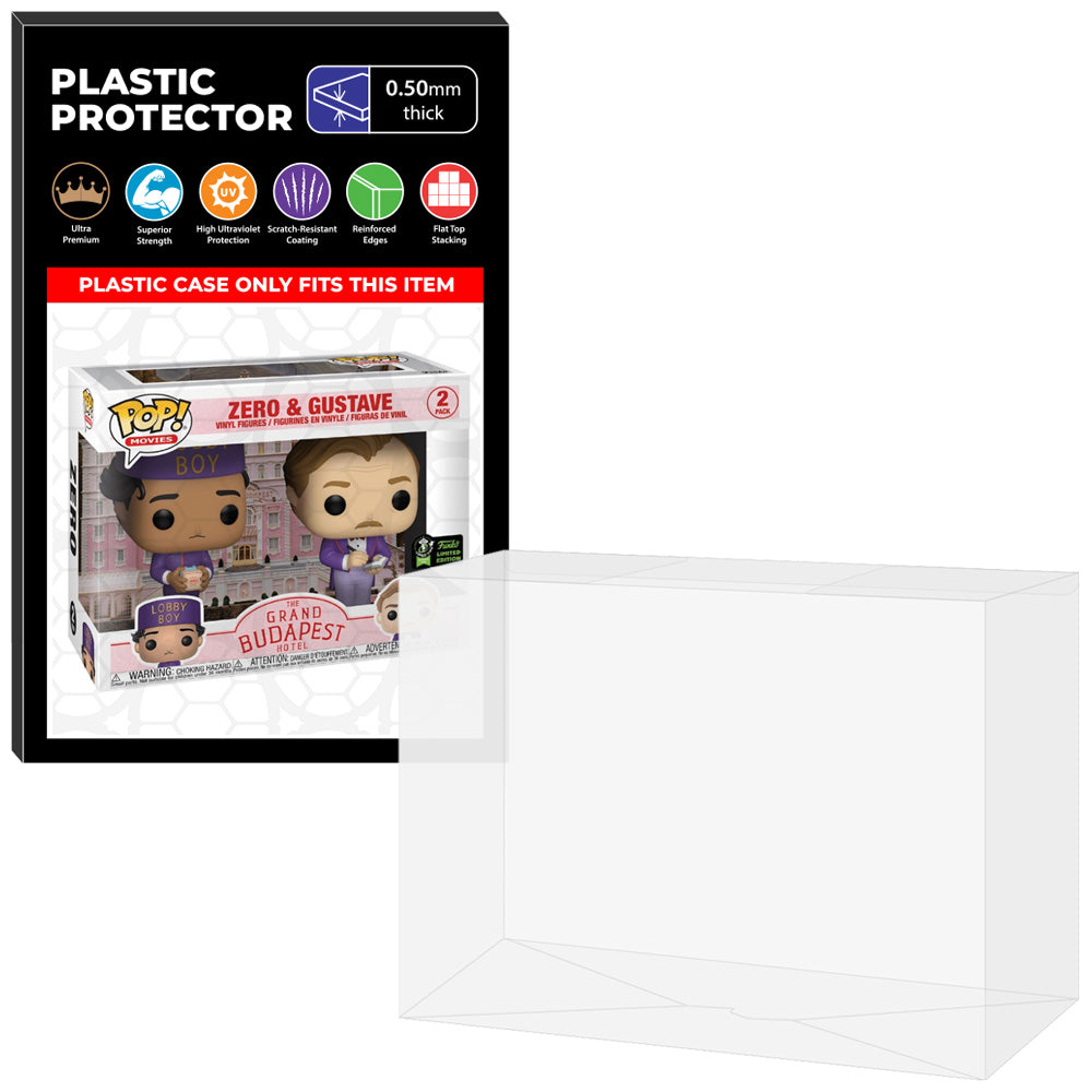 Pop Protector for 2 Pack Zero & Gustave ECCC Funko Pop