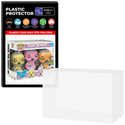 Pop Protector for 3 Pack The Jetsons Rosie the Robot Funko Pop on The Protector Guide App by Display Geek