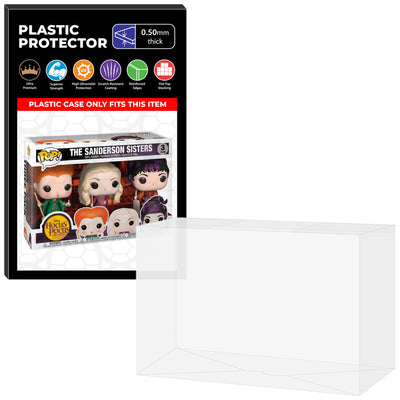 Pop Protector for 3 Pack The Sanderson Sisters Funko Pop on The Protector Guide App by Display Geek