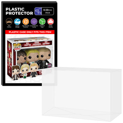 Pop Protector for 3 Pack Bill Compton, Sookie Stackhouse & Eric Northman Funko on The Protector Guide App by Display Geek