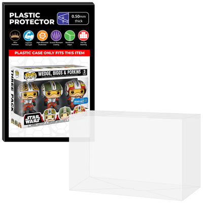 Pop Protector for 3 PackPop Protector for 3 Pack Wedge, Biggs & Porkins Funko Pop on The Protector Guide App by Display Geek