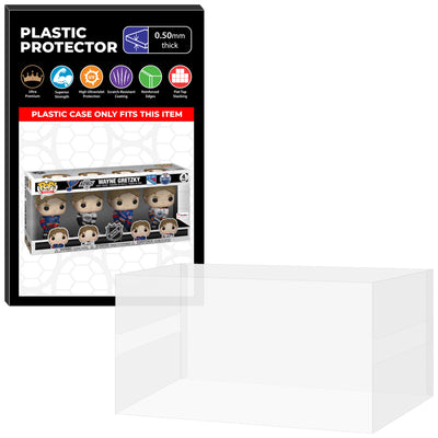 Pop Protector for 4 Pack Wayne Gretzky Funko Pop on The Protector Guide App by Display Geek