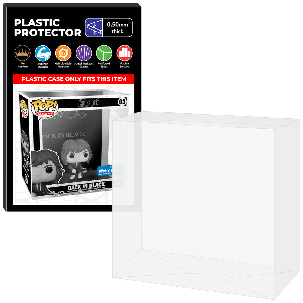 Pop Protector for AC/DC Back in Black #03 Funko Pop Albums