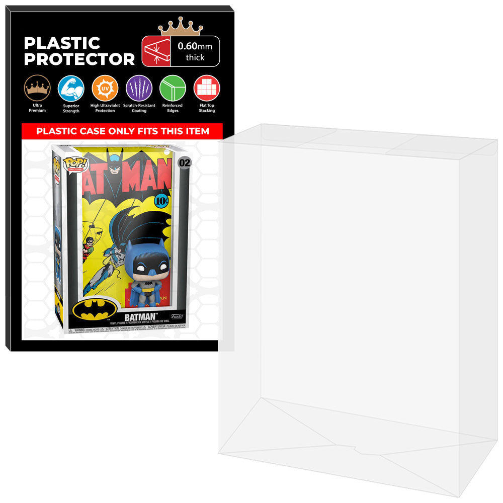 Pop Protector for Batman #02 Funko Pop Comic Covers on The Protector Guide App by Display Geek