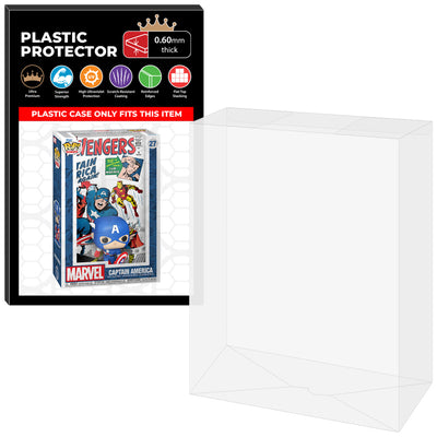 Pop Protector for Captain America #27 Funko Pop Comic Covers on The Protector Guide App by Display Geek