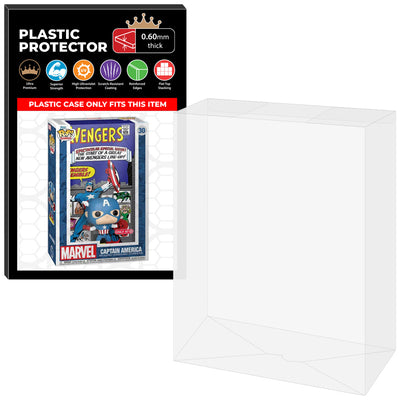 Pop Protector for Captain America #30 Funko Pop Comic Covers on The Protector Guide App by Display Geek