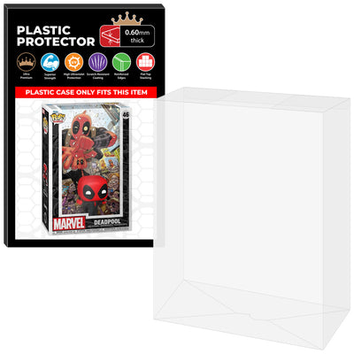 Pop Protector for Deadpool #46 Funko Pop Comic Covers on The Protector Guide App by Display Geek