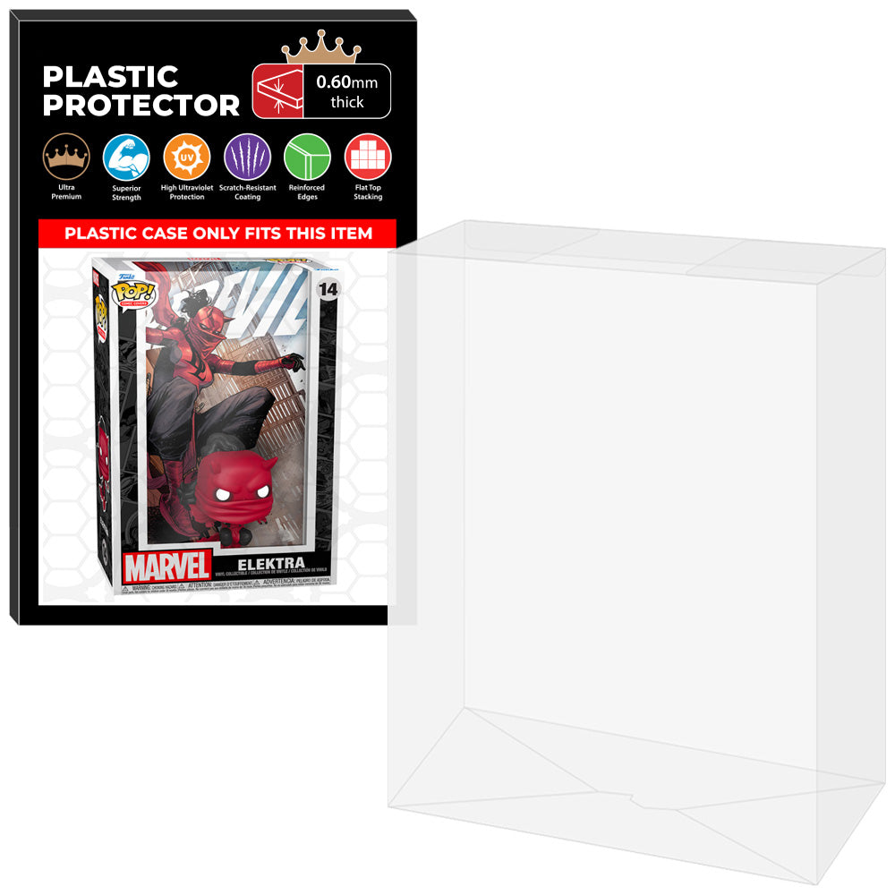 Pop Protector for Elektra #14 Funko Pop Comic Covers on The Protector Guide App by Display Geek