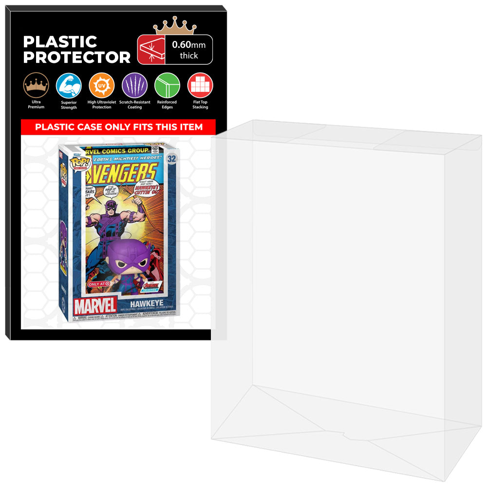 Pop Protector for Hawkeye #32 Funko Pop Comic Covers on The Protector Guide App by Display Geek