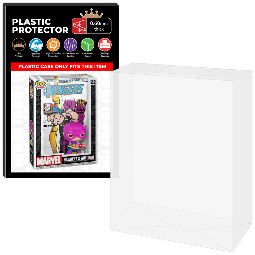 Pop Protector for Hawkeye & Ant-Man #22 Funko Pop Comic Covers on The Protector Guide App by Display Geek