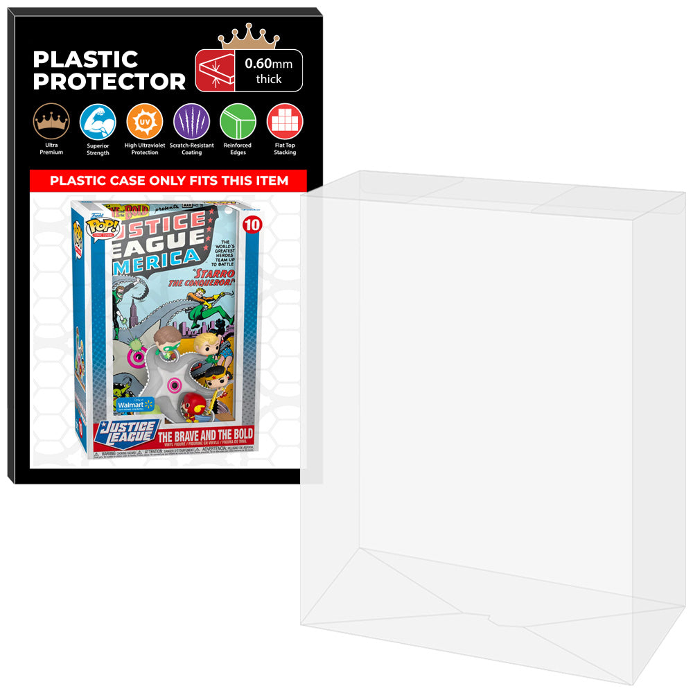 Pop Protector for Justice League Brave and the Bold #10 Funko Pop Comic Covers on The Protector Guide App by Display Geek