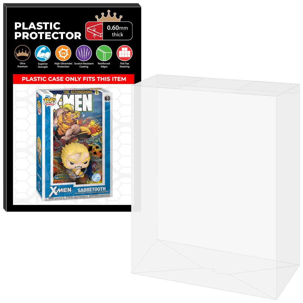 Pop Protector for Sabretooth The Astonishing X-Men #63 Funko Pop Comic Covers on The Protector Guide App by Display Geek