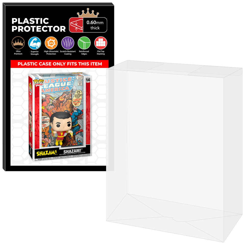 Pop Protector for Shazam #14 Funko Pop Comic Covers on The Protector Guide App by Display Geek