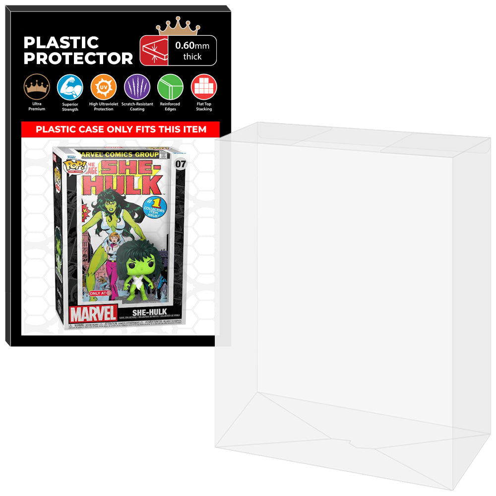 Pop Protector for She-Hulk #07 Funko Pop Comic Covers on The Protector Guide App by Display Geek