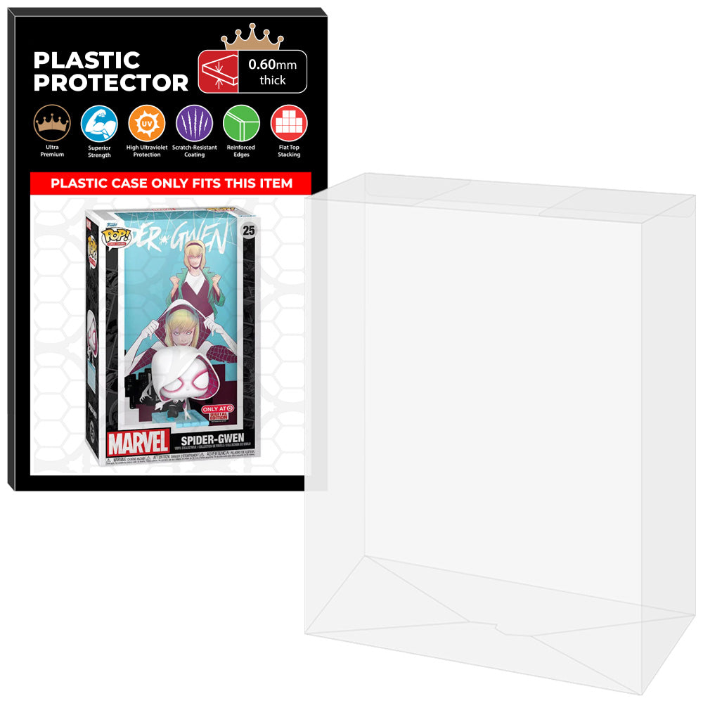 Pop Protector for Spider-Gwen #25 Funko Pop Comic Covers on The Protector Guide App by Display Geek