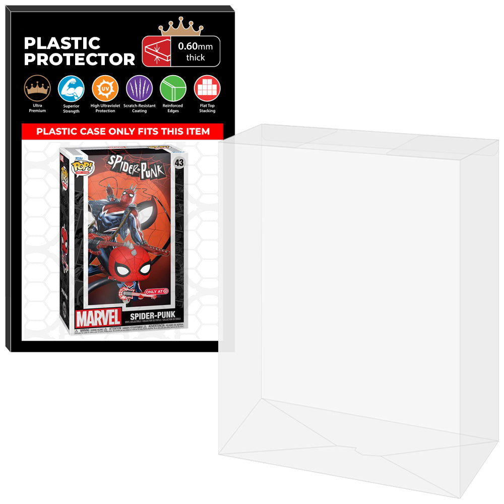 Pop Protector for Spider-Punk #43 Funko Pop Comic Covers on The Protector Guide App by Display Geek