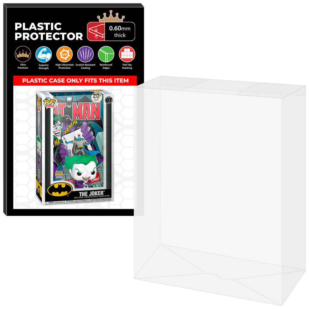 Pop Protector for The Joker NYCC #07 Funko Pop Comic Covers on The Protector Guide App by Display Geek