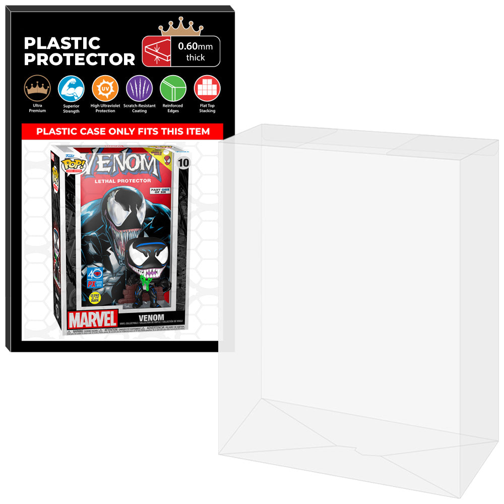 Pop Protector for Venom Lethal Protector #10 Funko Pop Comic Covers on The Protector Guide App by Display Geek