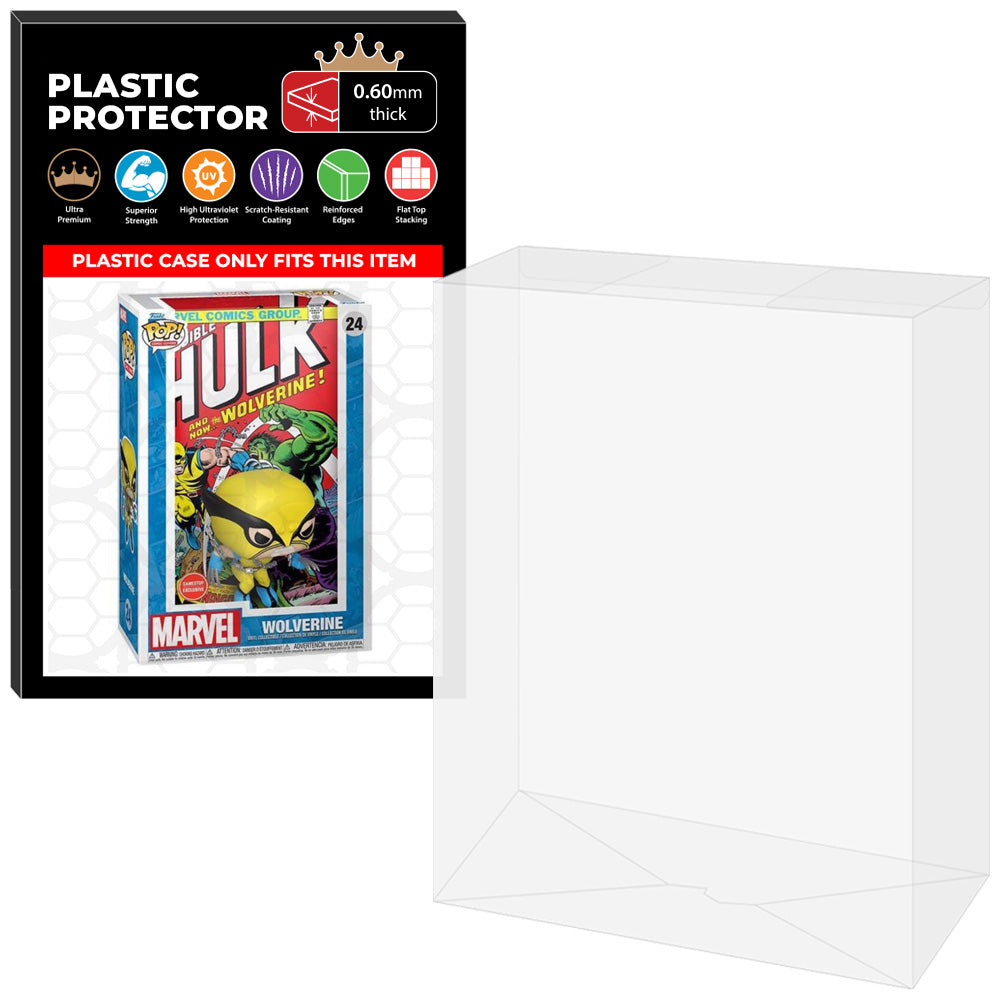 Pop Protector for Wolverine Incredible Hulk #24 Funko Pop Comic Covers on The Protector Guide App by Display Geek