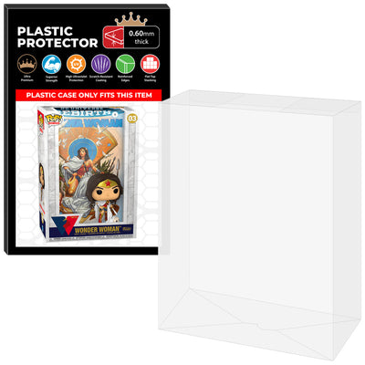 Pop Protector for Wonder Woman Rebirth #03 Funko Pop Comic Covers on The Protector Guide App by Display Geek