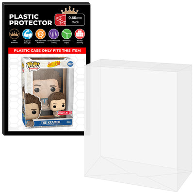 Pop Protector for Seinfeld The Kramer on Black Velvet #1102 Funko Pop Covers on The Protector Guide App by Display Geek