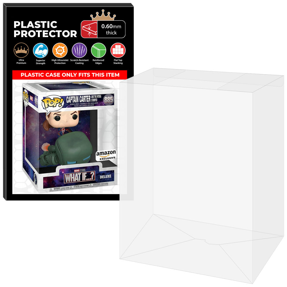 Pop Protector for Captain Carter and the Hydra Stomper #885 Funko Pop Deluxe