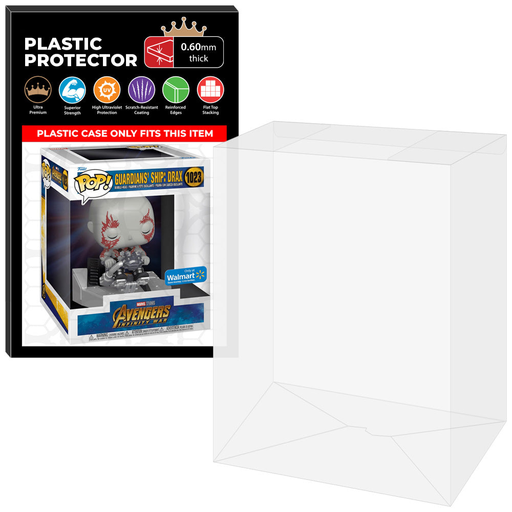 Funko POP! Protector Case - Holds 6 Figures, Clear Acid-Free Box Display Case