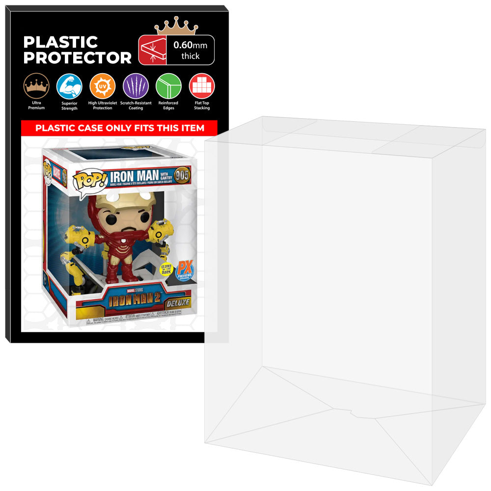 Pop Protector for Iron Man with Gantry Glow #905 Funko Pop Deluxe