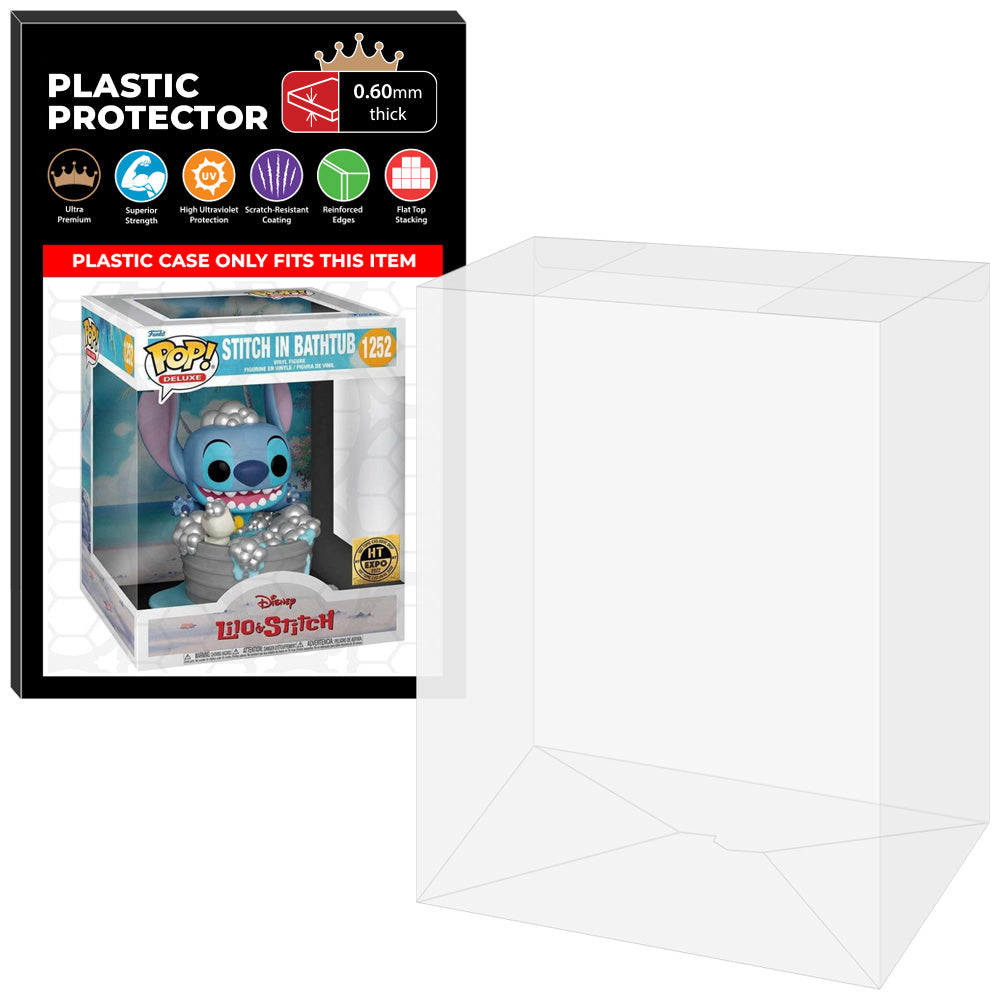 Pop Protector for Stitch in Bathtub HT Expo #1252 Funko Pop Deluxe