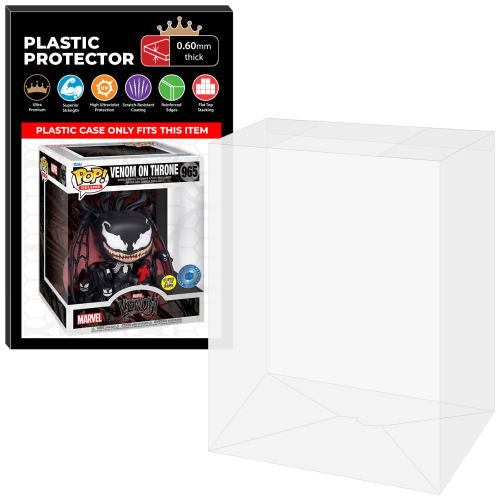 Pop Protector for Venom on Throne Glow #965 Funko Pop Deluxe