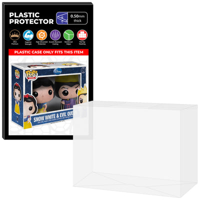 Pop Protector for 2 Pack Mini Snow White & Evil Queen #06 Funko Pop on The Protector Guide App by Display Geek