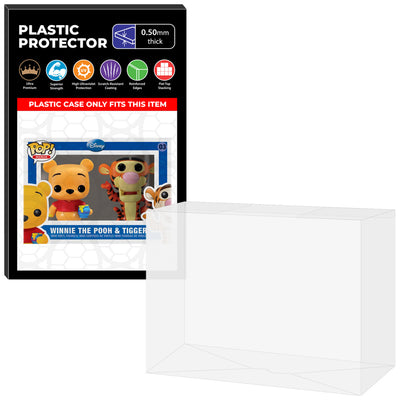 Pop Protector for 2 Pack Mini Winnie the Pooh & Tigger #03 Funko Pop on The Protector Guide App by Display Geek