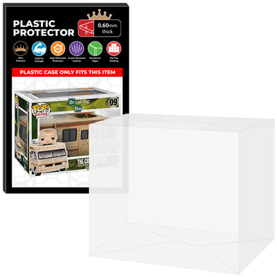 Pop Protector for The Crystal Ship #09 Funko Pop Rides on The Protector Guide App by Display Geek and Kollector Protector - 0.60mm Thick UV Resistant Funko Pop Shield Protectors - The Best Quality Ultra Premium, Superior Strength, High Ultraviolet Protection, Scratch Resistant Coating, Reinforced Edges, Flat Top Stacking